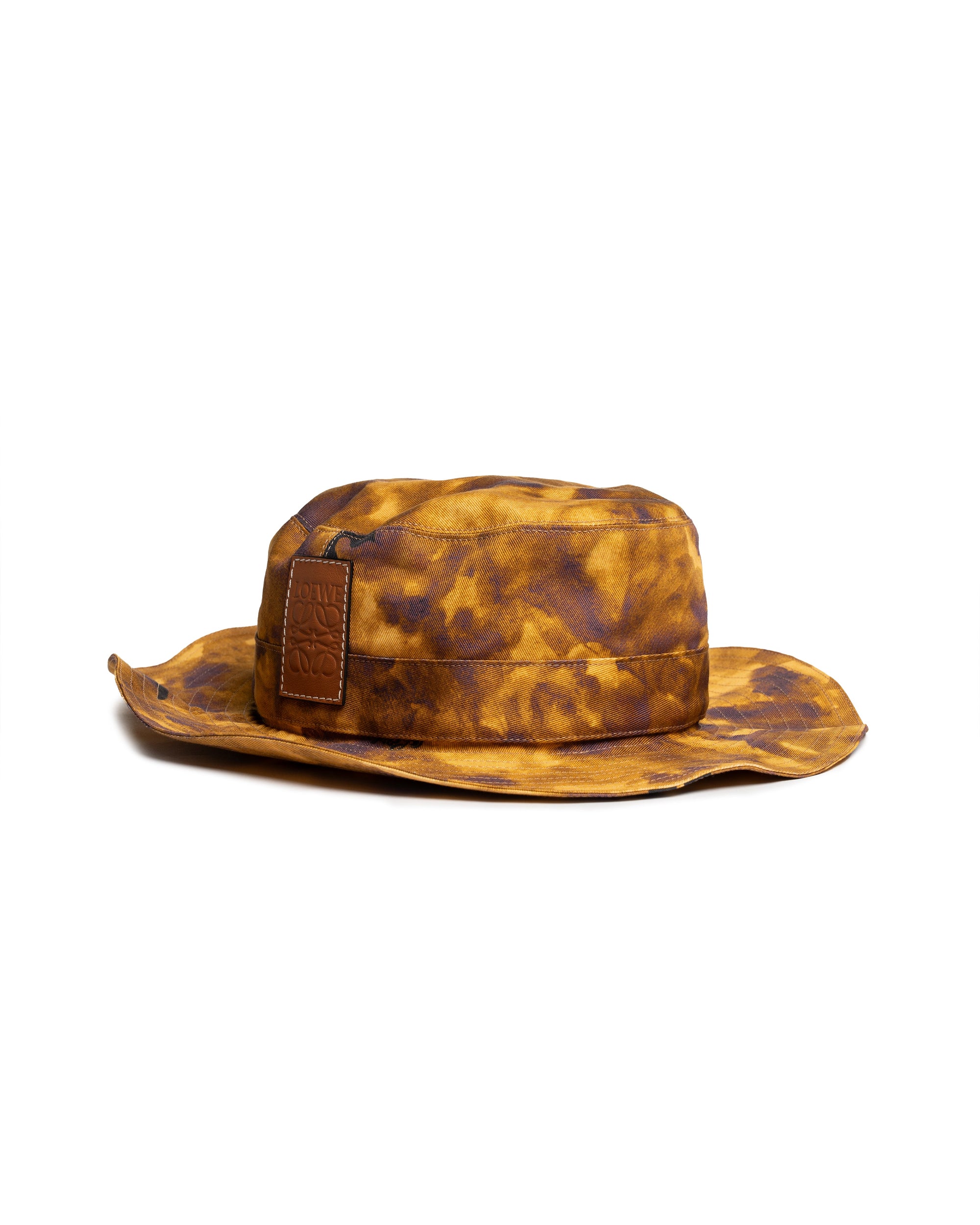 Loewe X Paula's Ibiza Watercolor Explorer brown & purple hat
