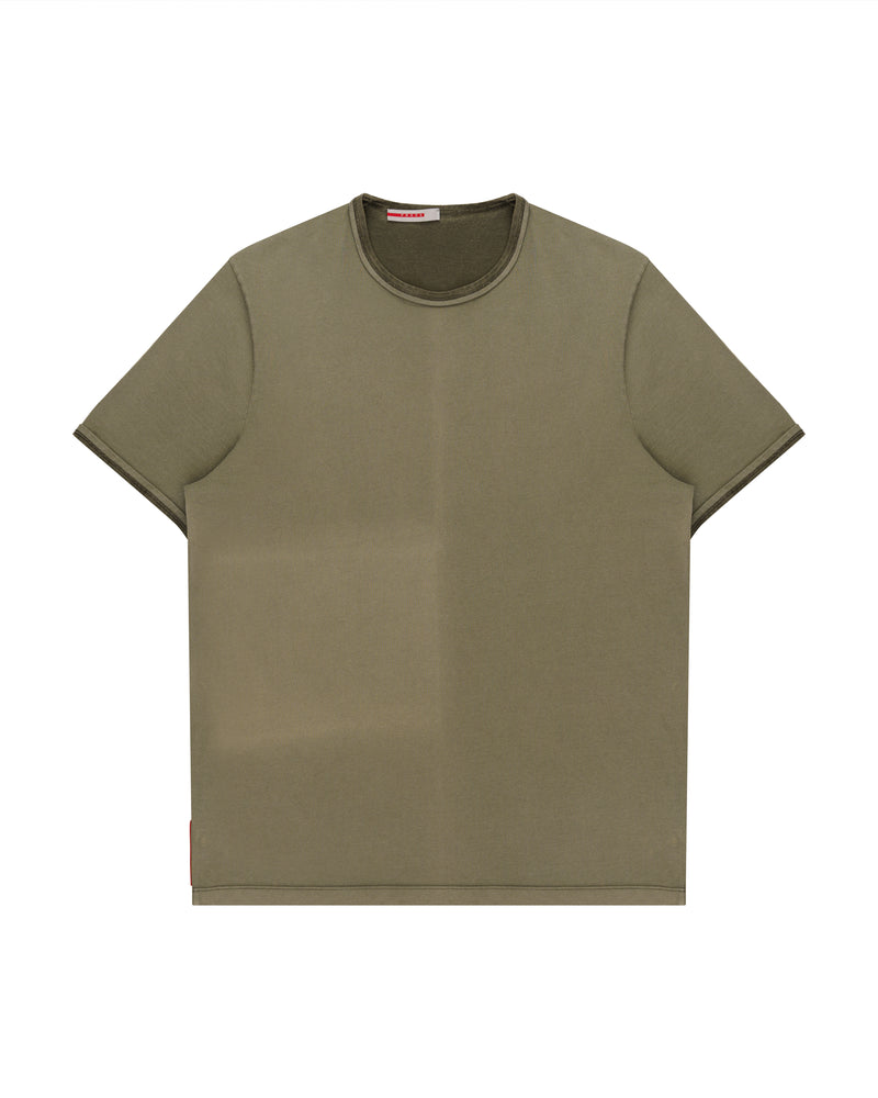 Prada two-tone collar t-shirt thumbnail