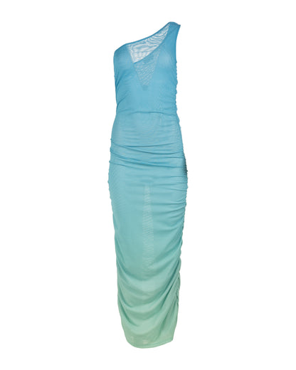 Josefine HJ see-through blue dress Josefine