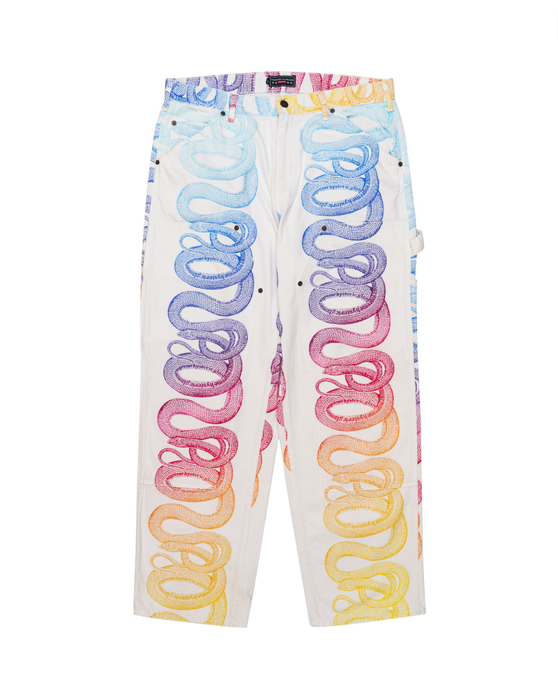 Hysteric Glamour Snake Print Denim Pants thumbnail
