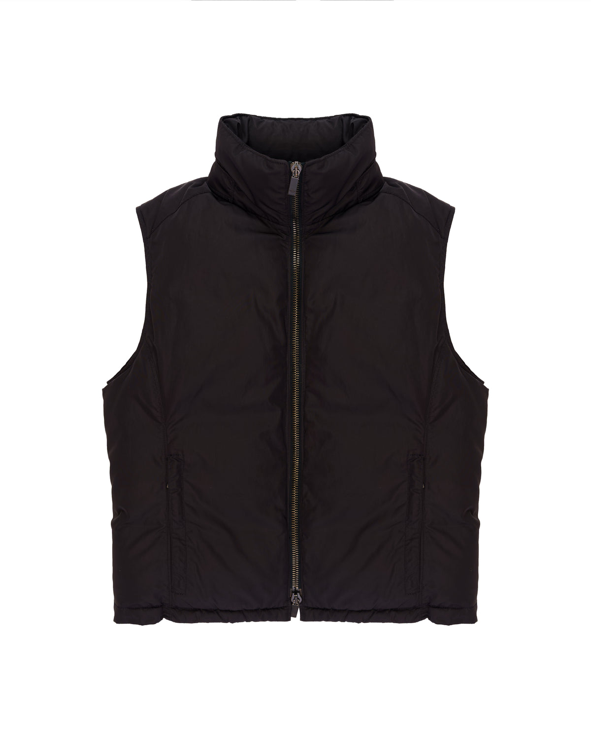 Gucci quilted down vest jacket