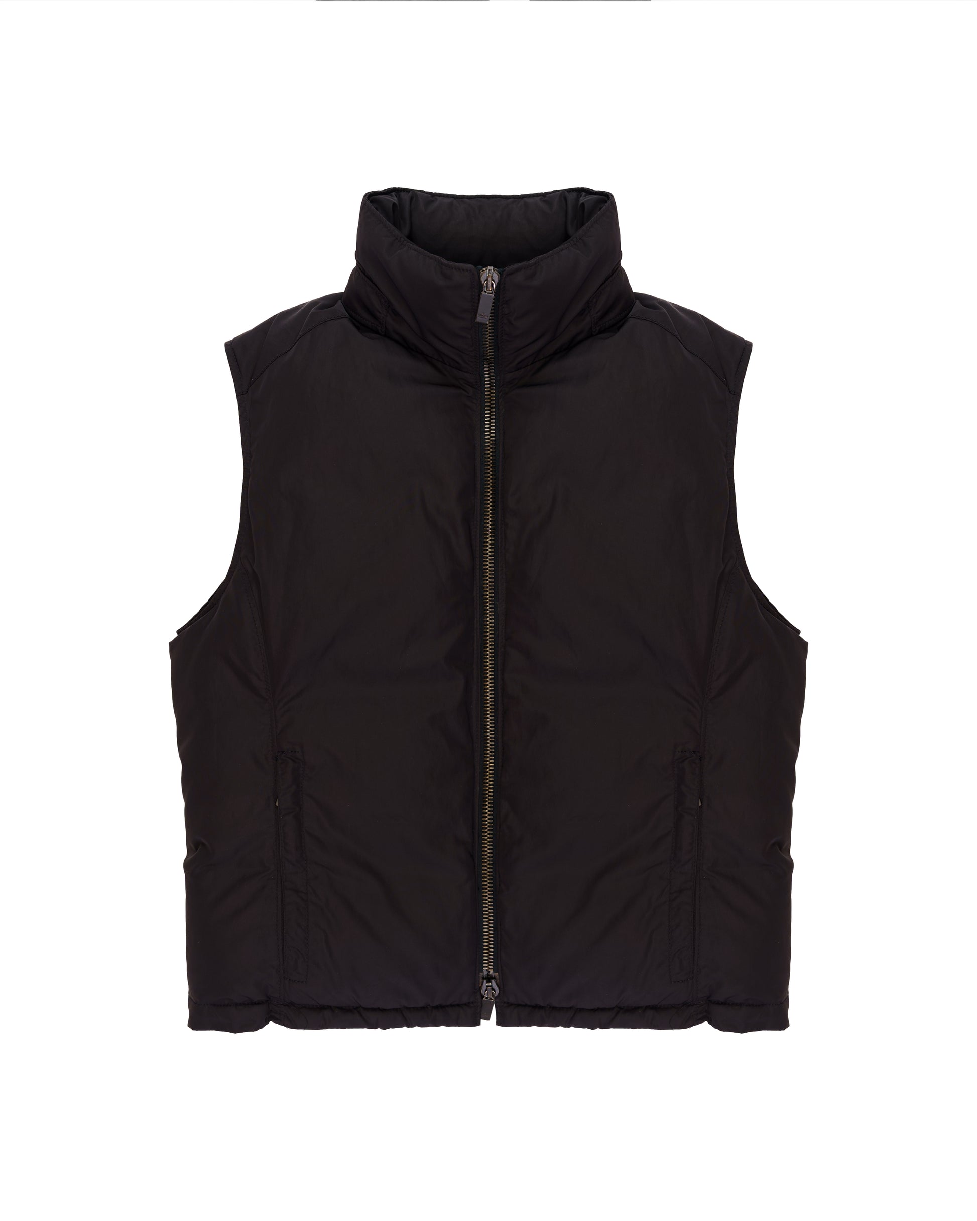 Gucci quilted down vest jacket