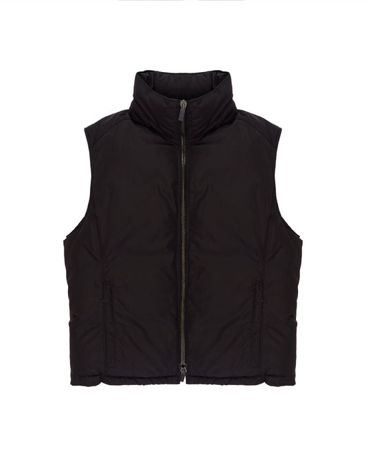 Gucci quilted down vest jacket
