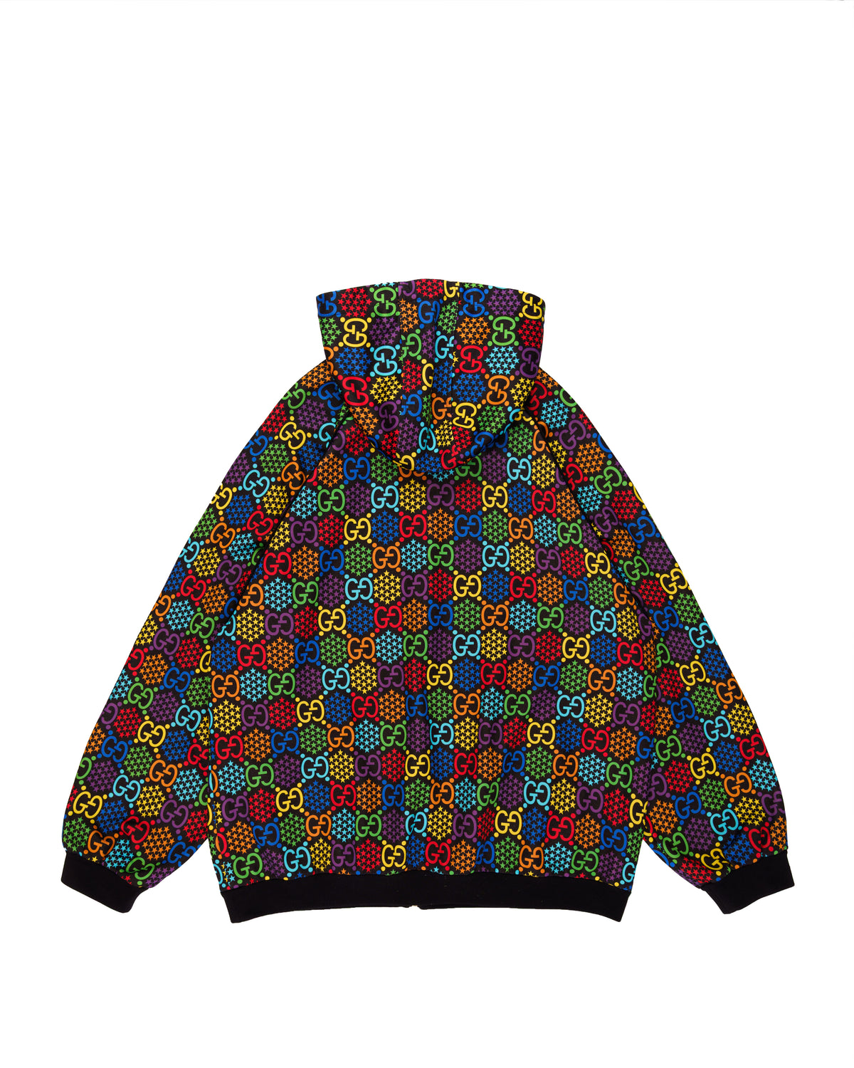 Gucci windbreaker jacket "GG" Psychedelic monogram