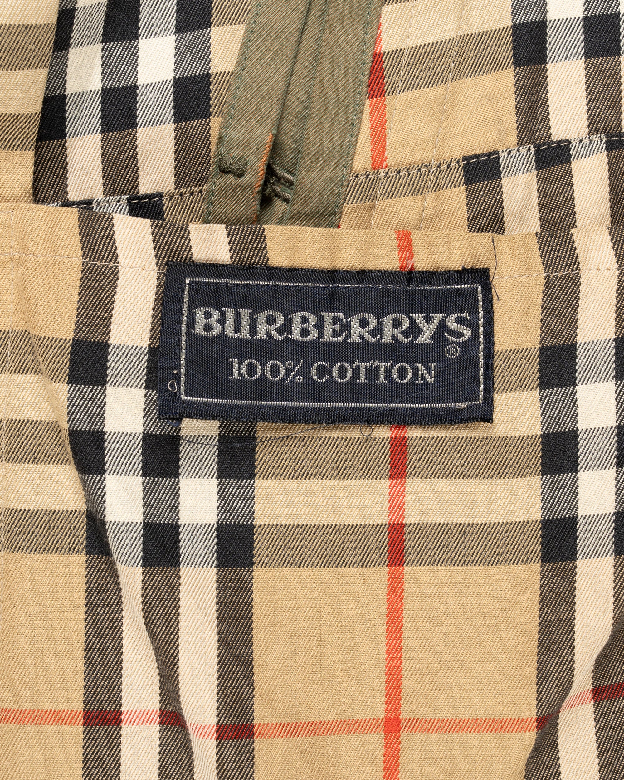 Burberry's "Highbury" Yew-green double-breasted coat