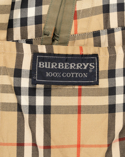 Burberrys "Highbury" Yew-green double-breasted coat Burberrys
