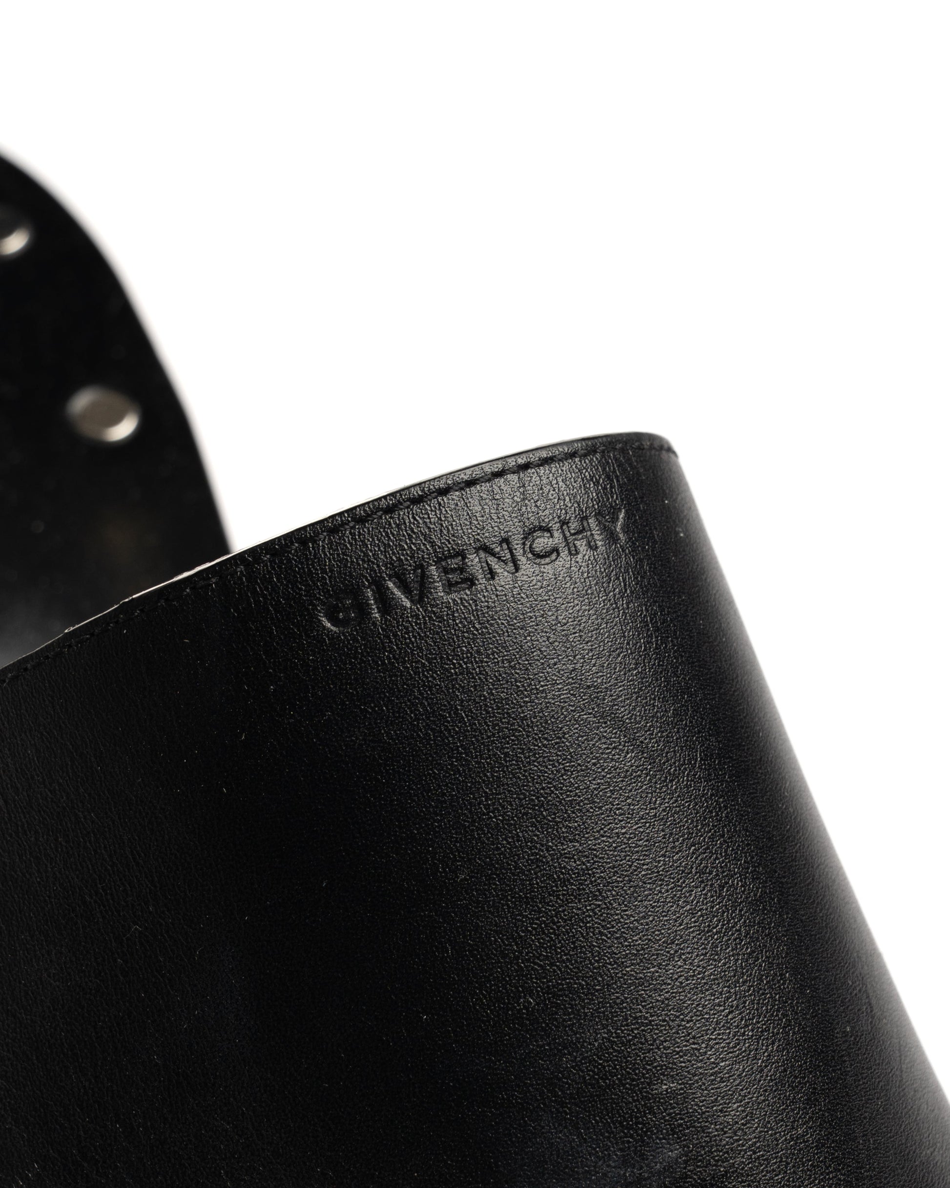 Givenchy G Clog leather mules - 39 Givenchy