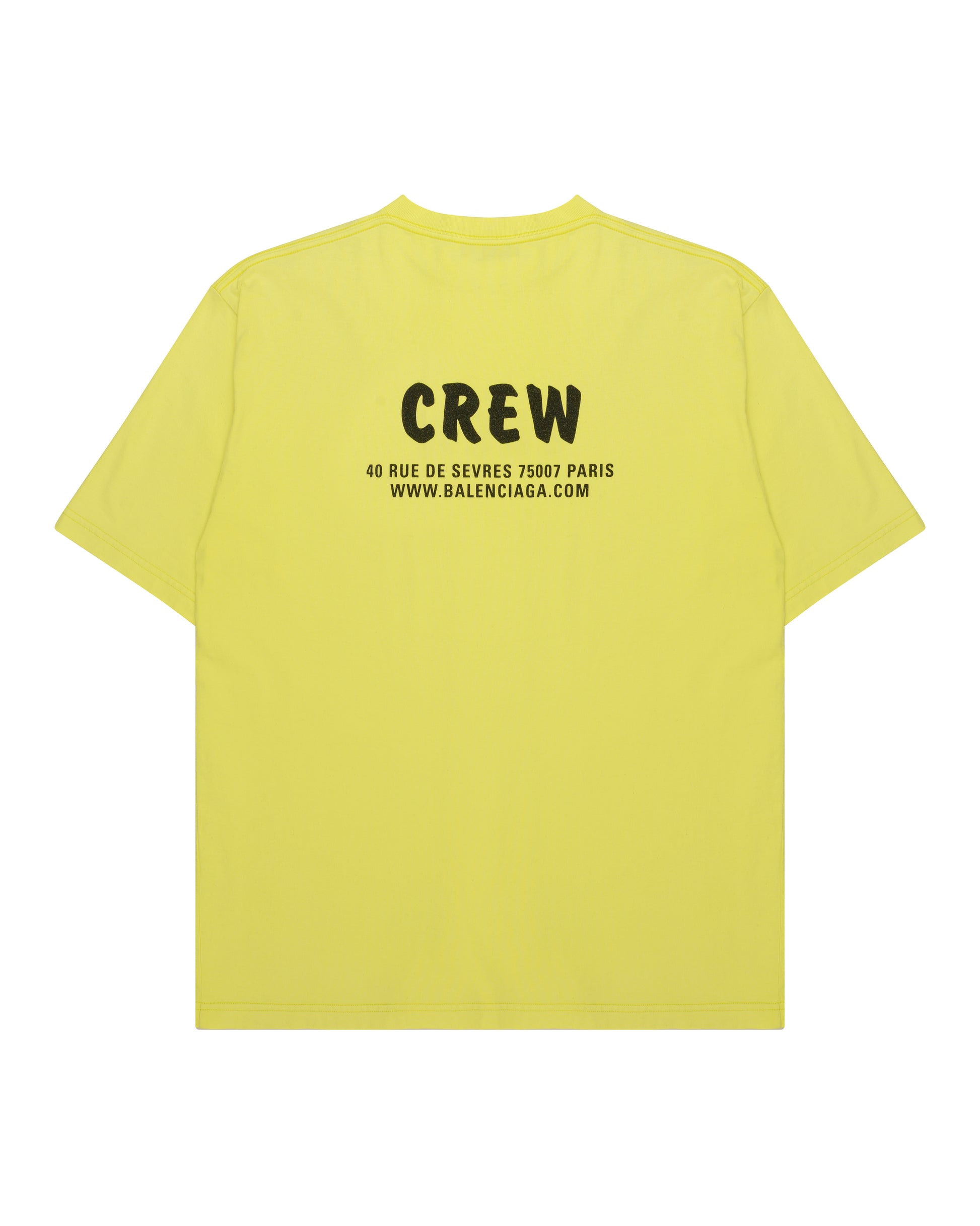 BALENCIAGA CREW TSHIRT YELLOW image