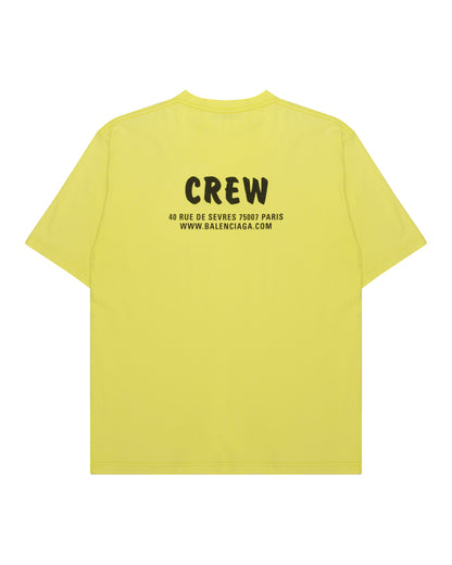 BALENCIAGA CREW TSHIRT YELLOW image