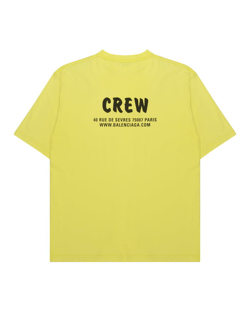 Balenciaga crew oversize t-shirt thumbnail