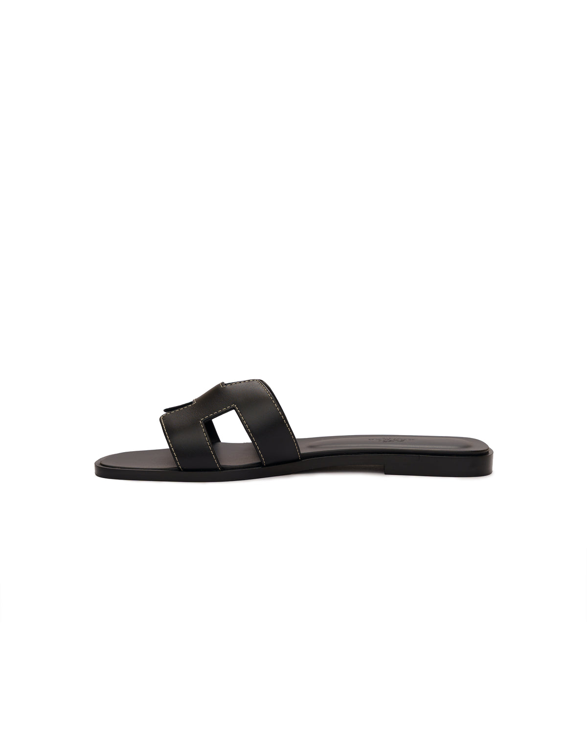 Hermès Oran black leather