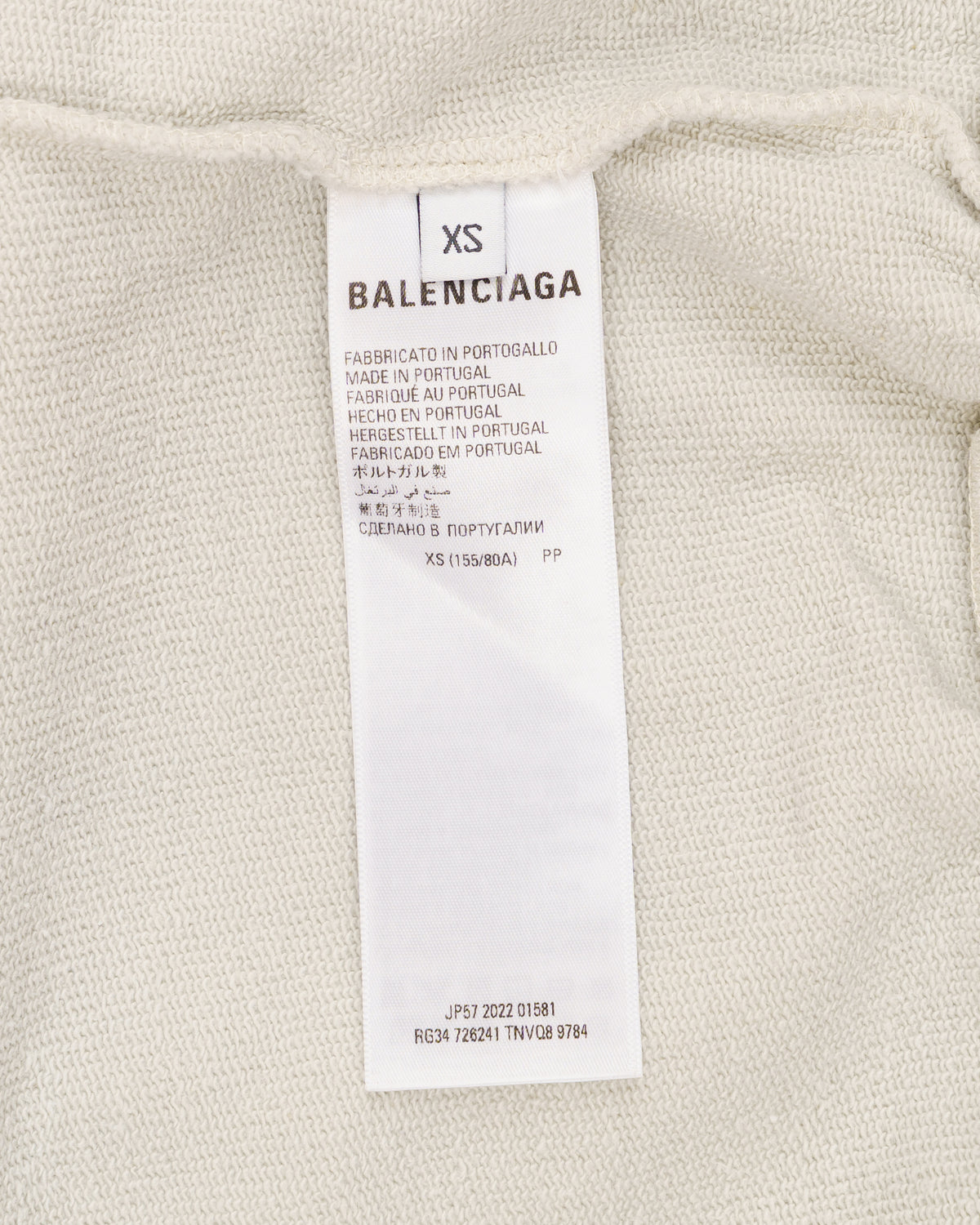 Balenciaga Archives Logos Hoodie