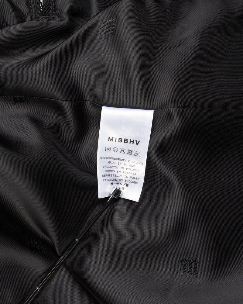 MISBHV Davide single-breasted black blazer jacket thumbnail