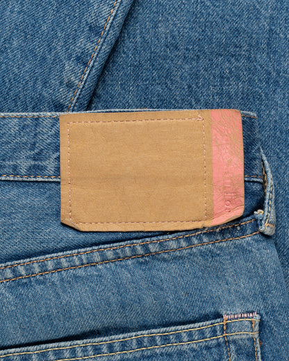 Acne Studios 1996 Dark Blue Thrash blue denim pants Acne