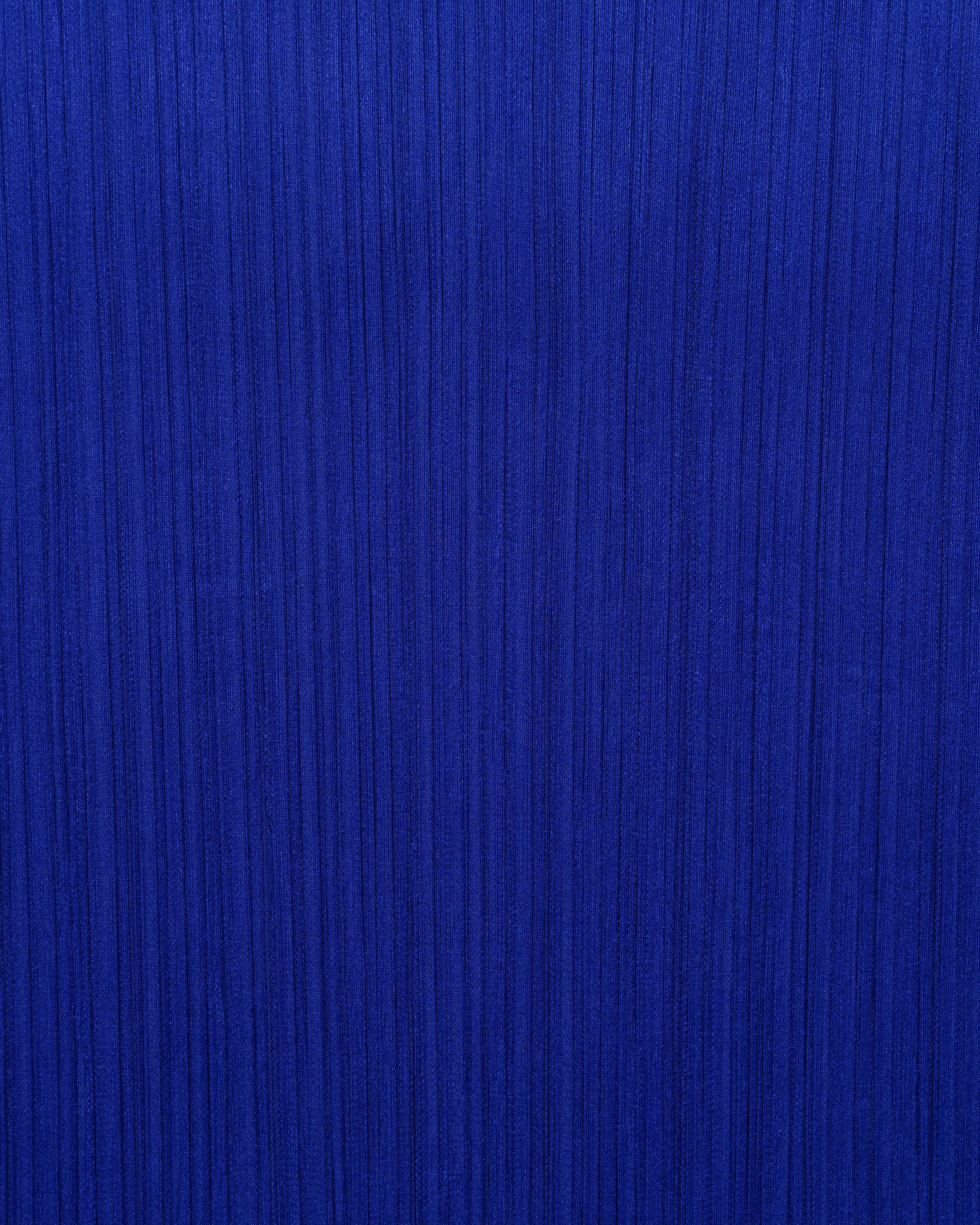 Issey Miyake Pleats Please MC July blue dress