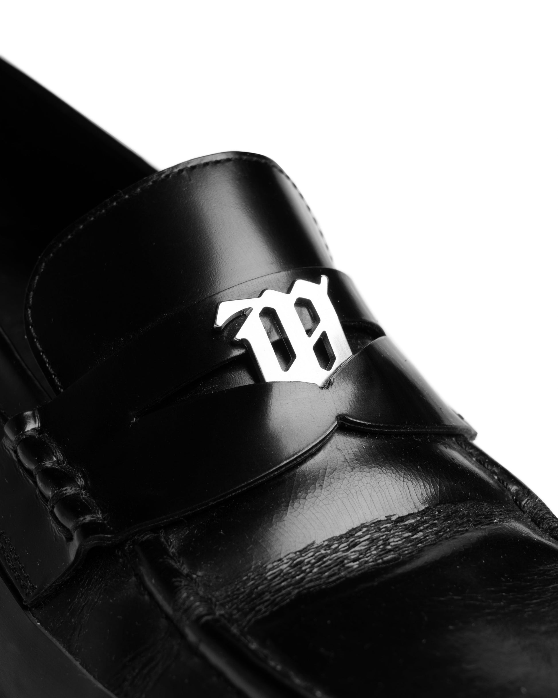 MISBHV "The Brutalist" black leather loafers MISBHV