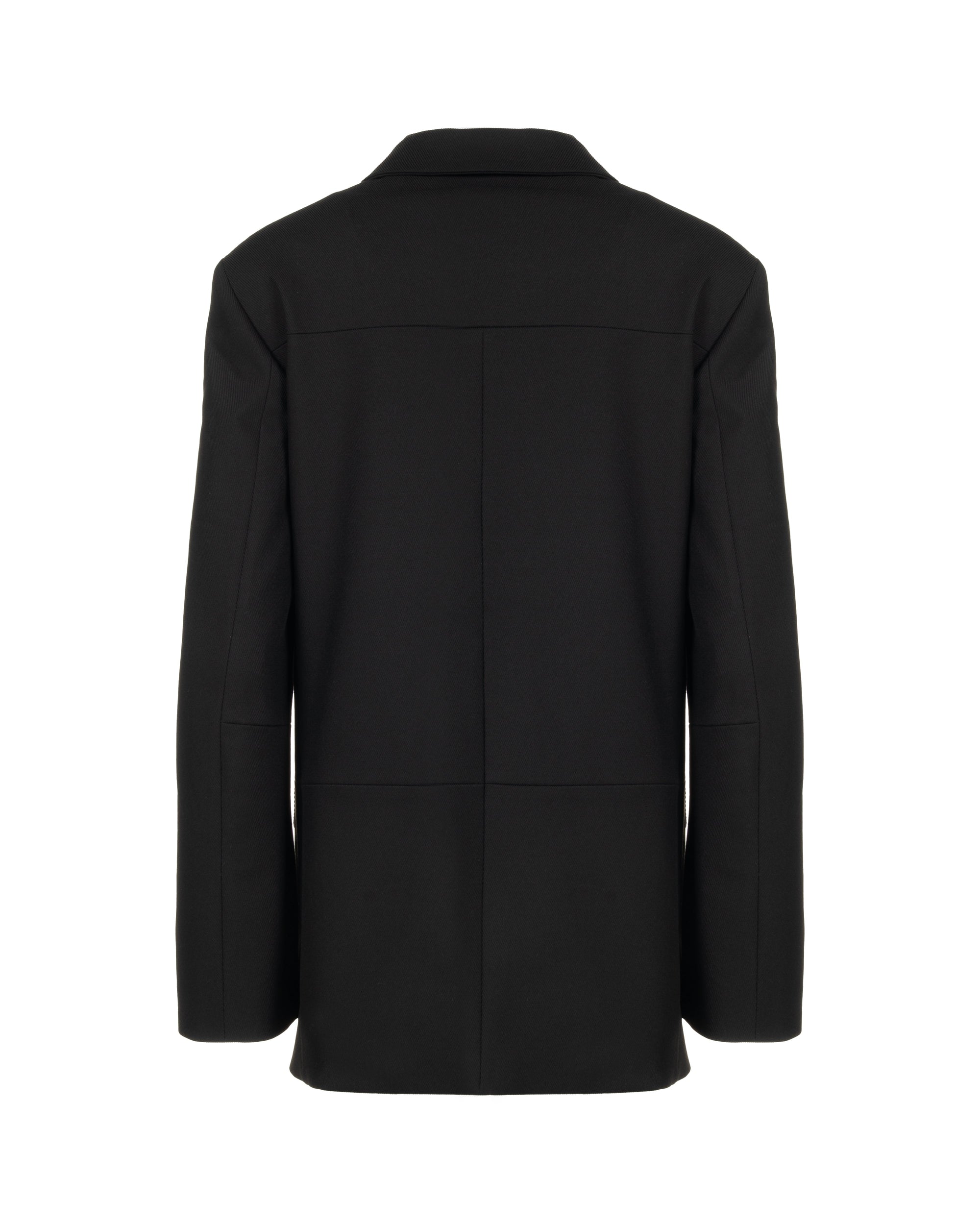 MISBHV Davide single-breasted black blazer jacket