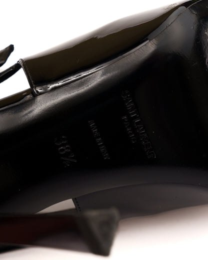 SAINT LAURENT LEE SLINGBACK STILLETO HEELS image