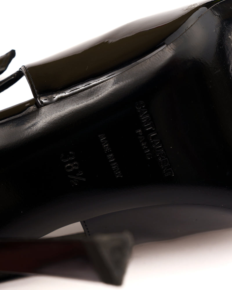 Saint Laurent slingback heels thumbnail