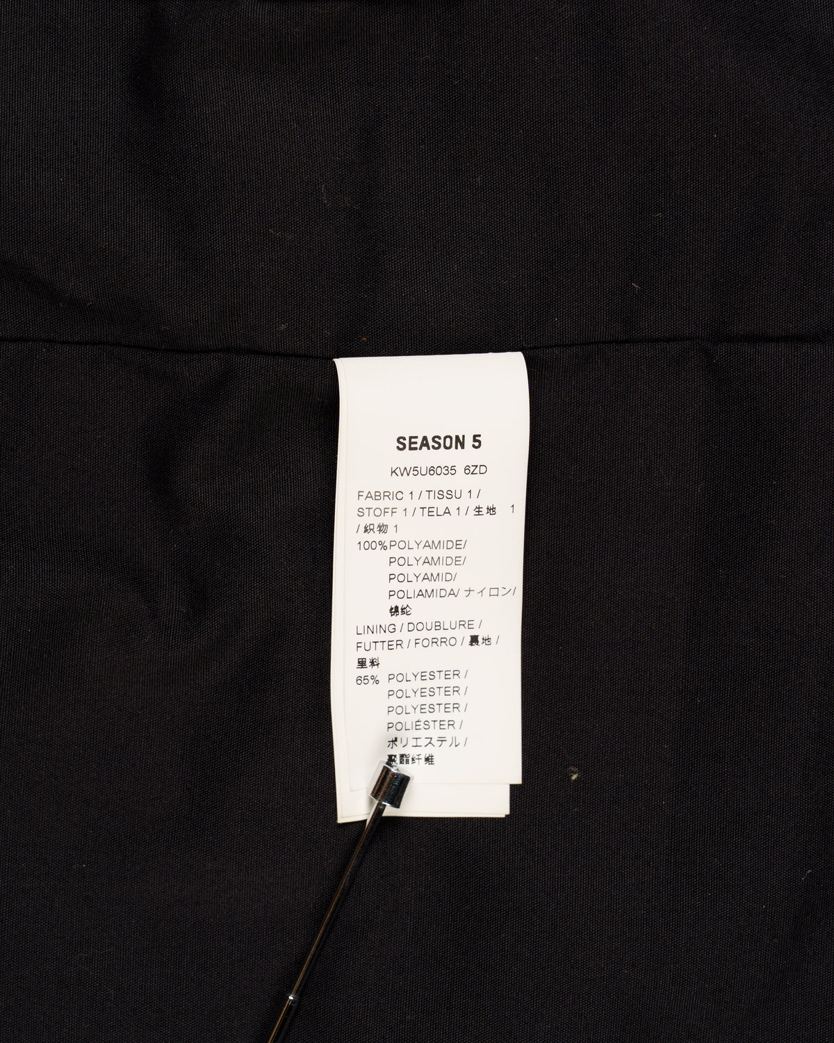 Yeezy Season 5 "Calabasas" construction parka jacket