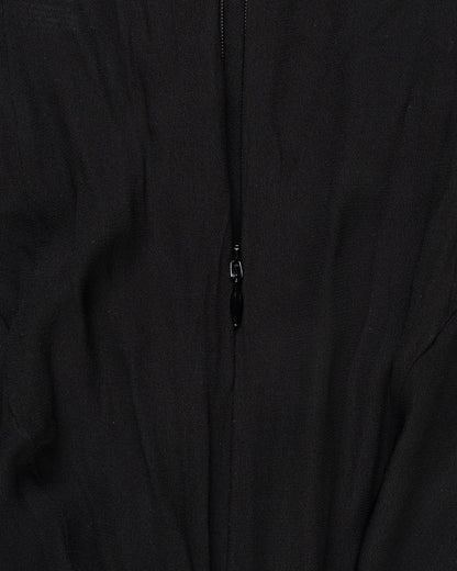 MISBHV 1-OF-1 single-shoulder ruched black dress MISBHV