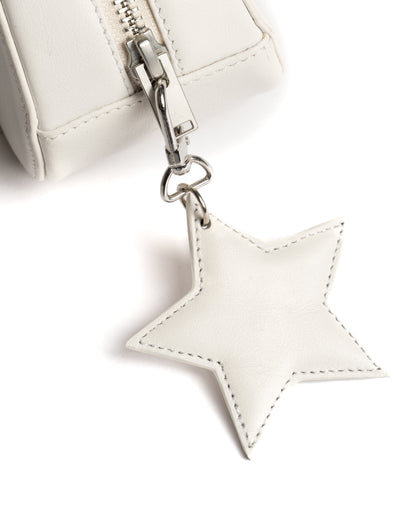 MISBHV chain white leather shoulder bag MISBHV