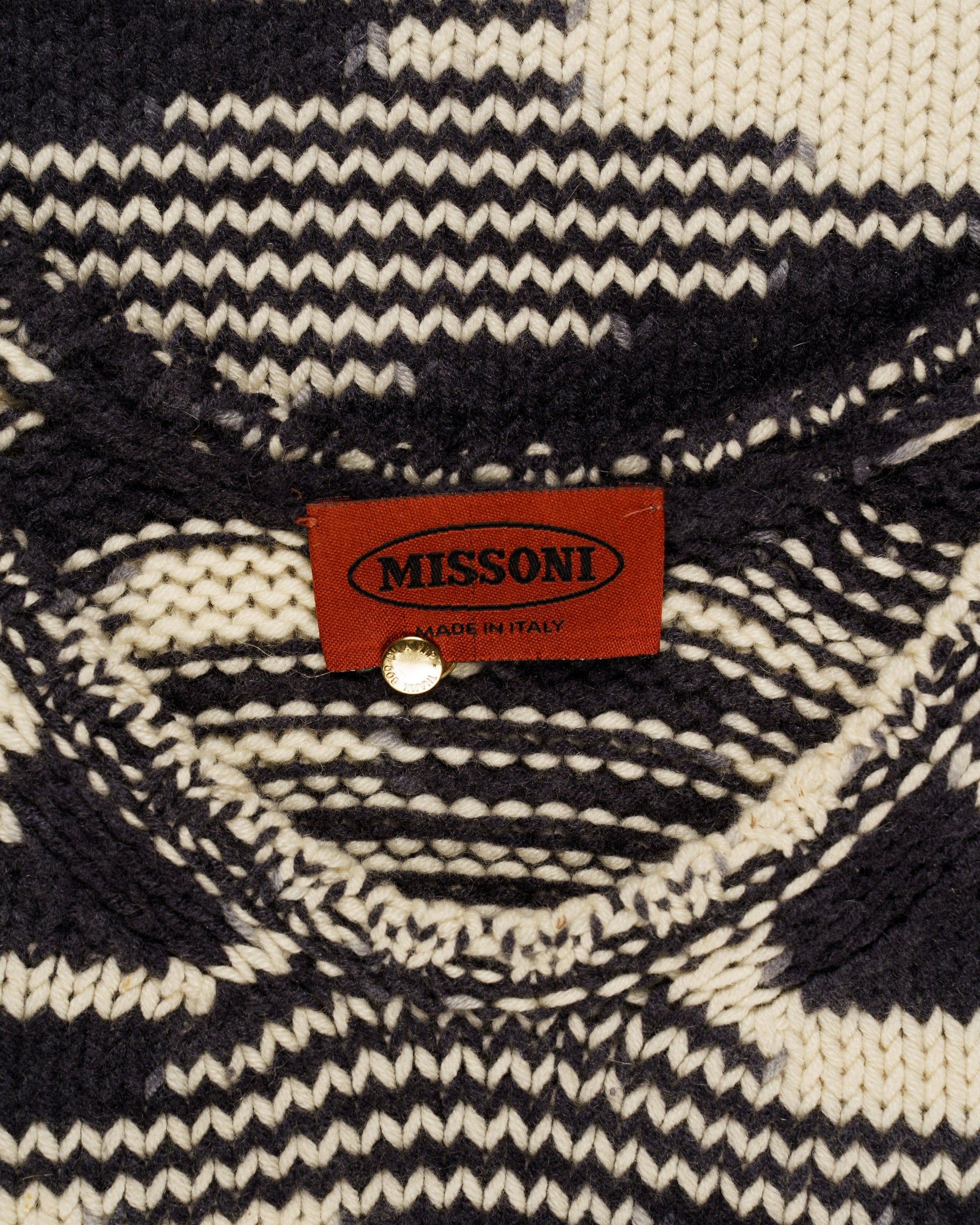 Missoni striped knitted top -