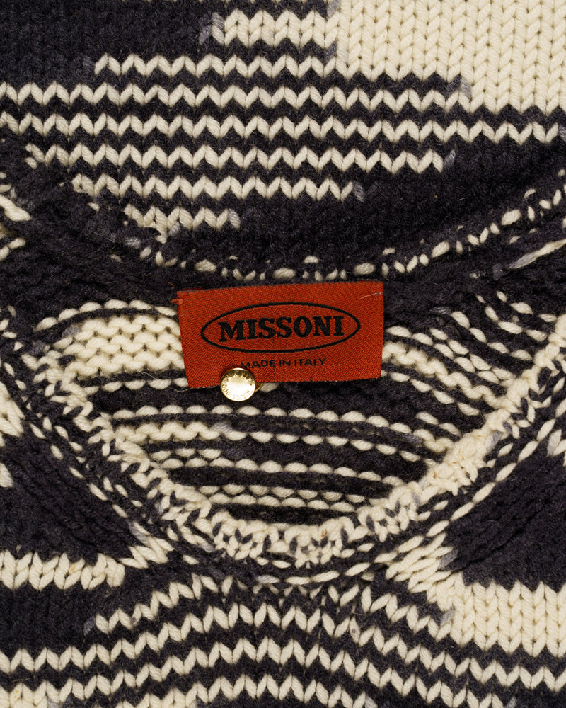 Missoni striped knitted top - thumbnail