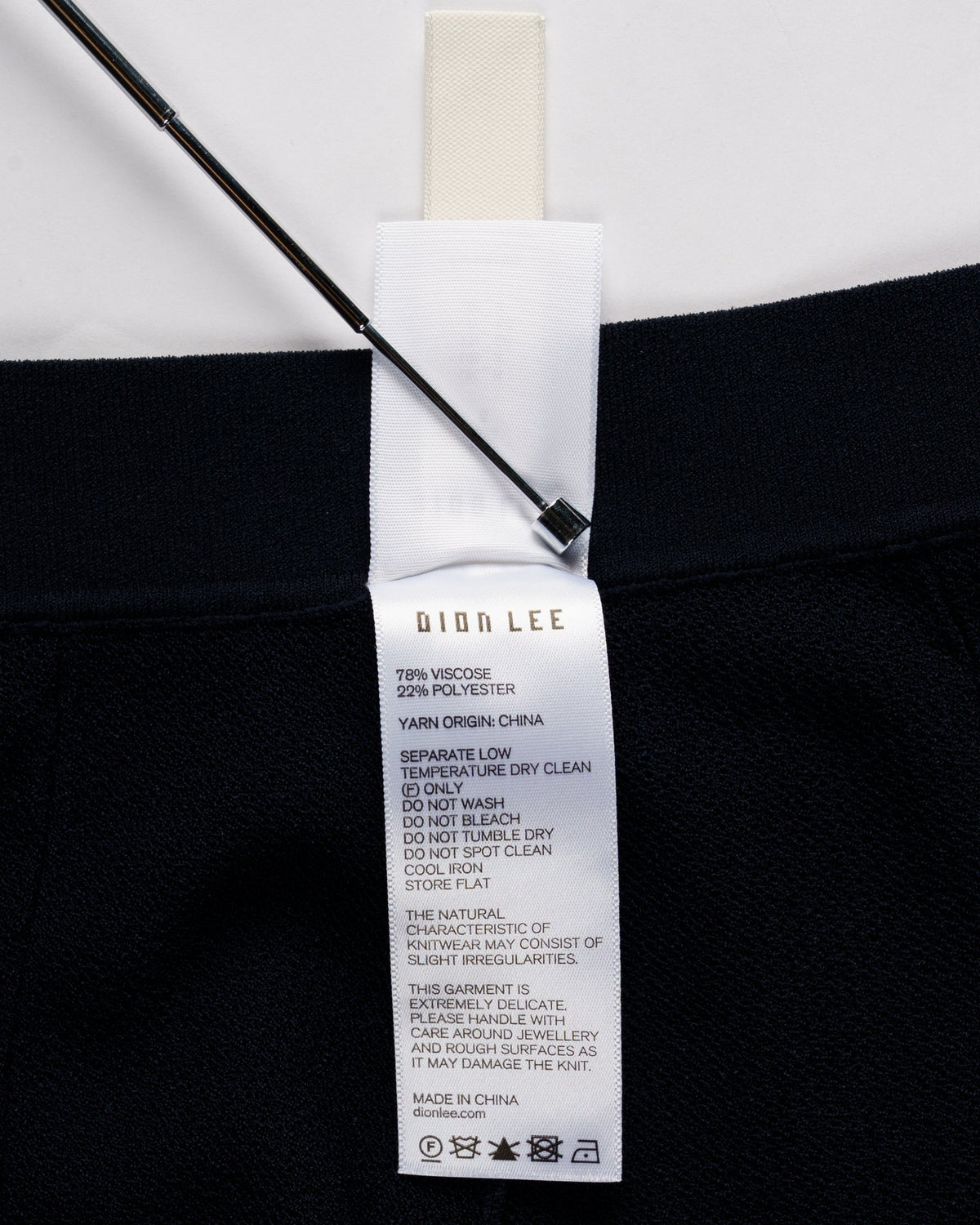 Dion Lee Hosiery mesh legging knit tights - S