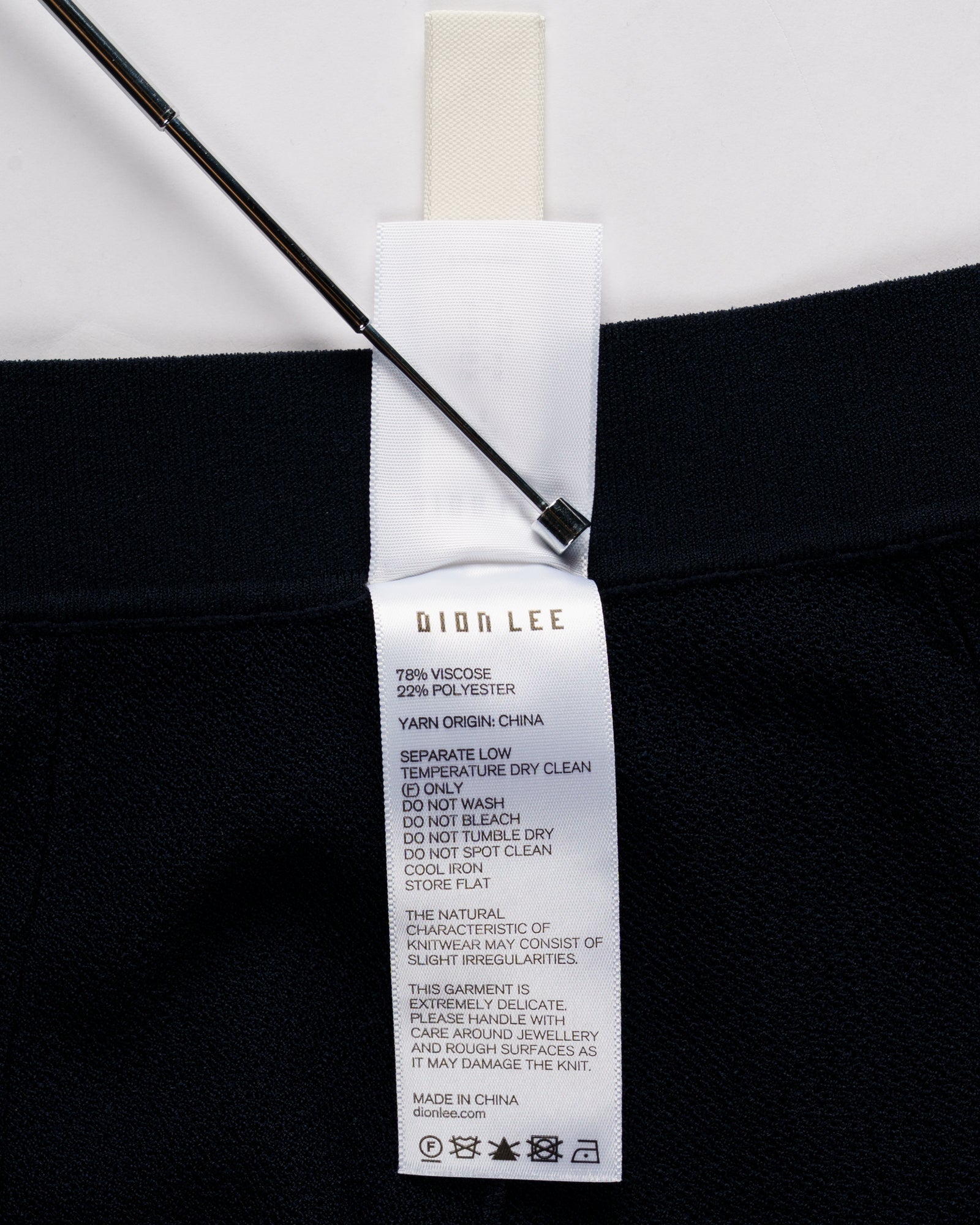 Dion Lee Hosiery mesh legging knit tights - S