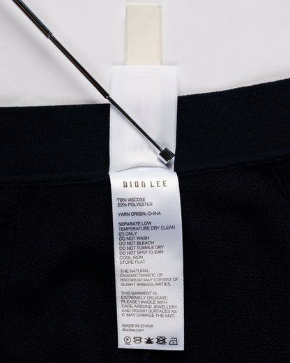 Dion Lee Hosiery mesh legging knit tights - S Dion