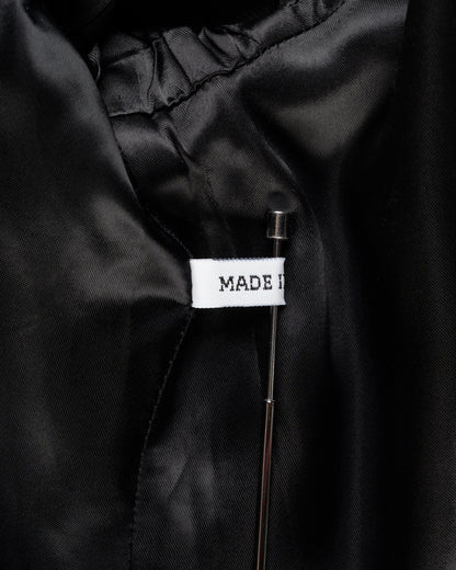 Ann Demeulemeester Pinstripe elongated laine blazer jacket Ann