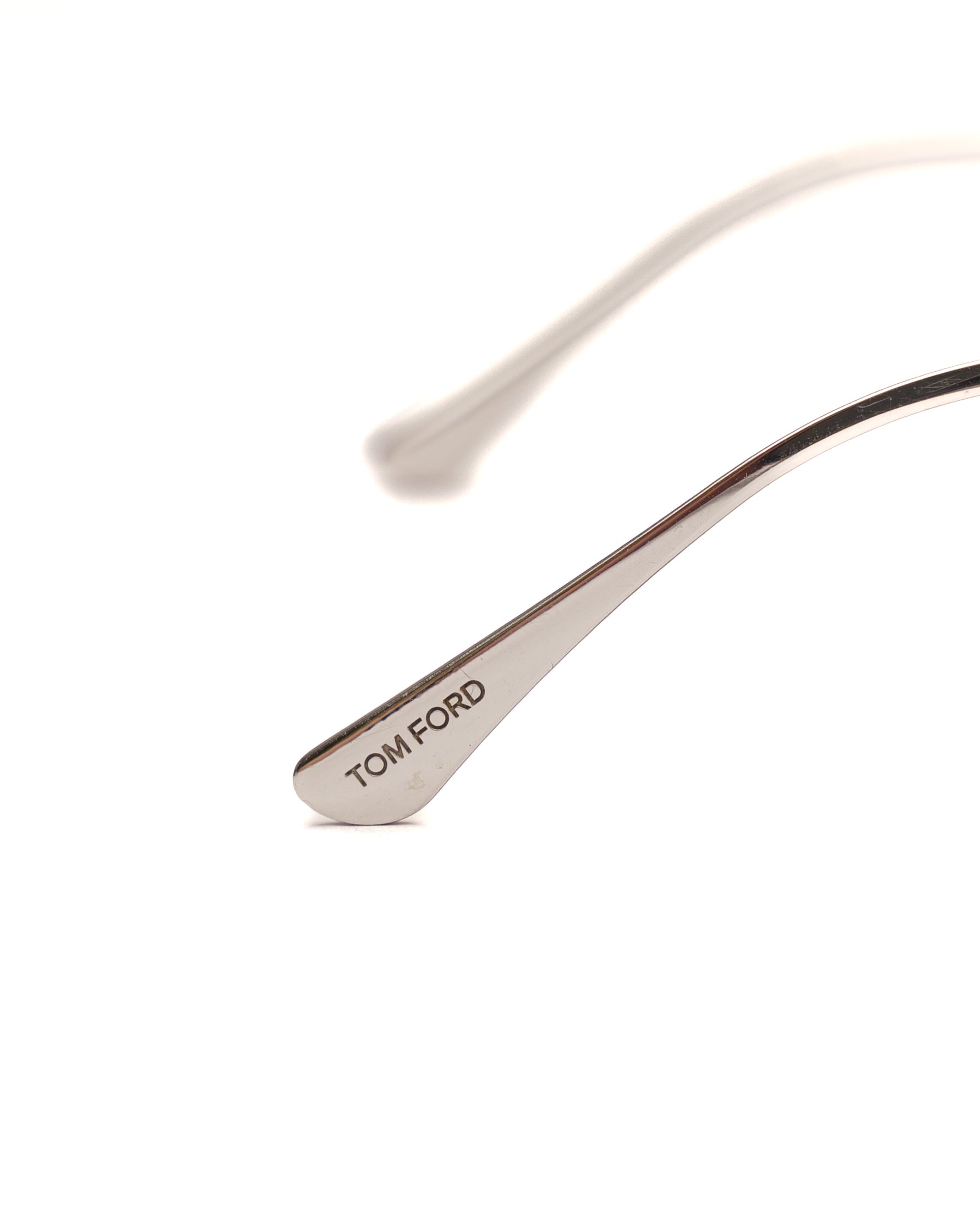 Tom Ford LUCA-02 mirror lense silver sunglasses