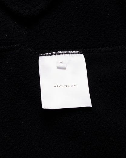 Givenchy pierced back logo hooded bomber jacket Givenchy