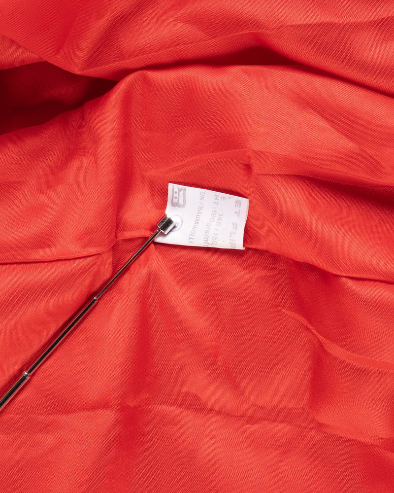 Balenciaga 1980s double-breasted red trench coat thumbnail