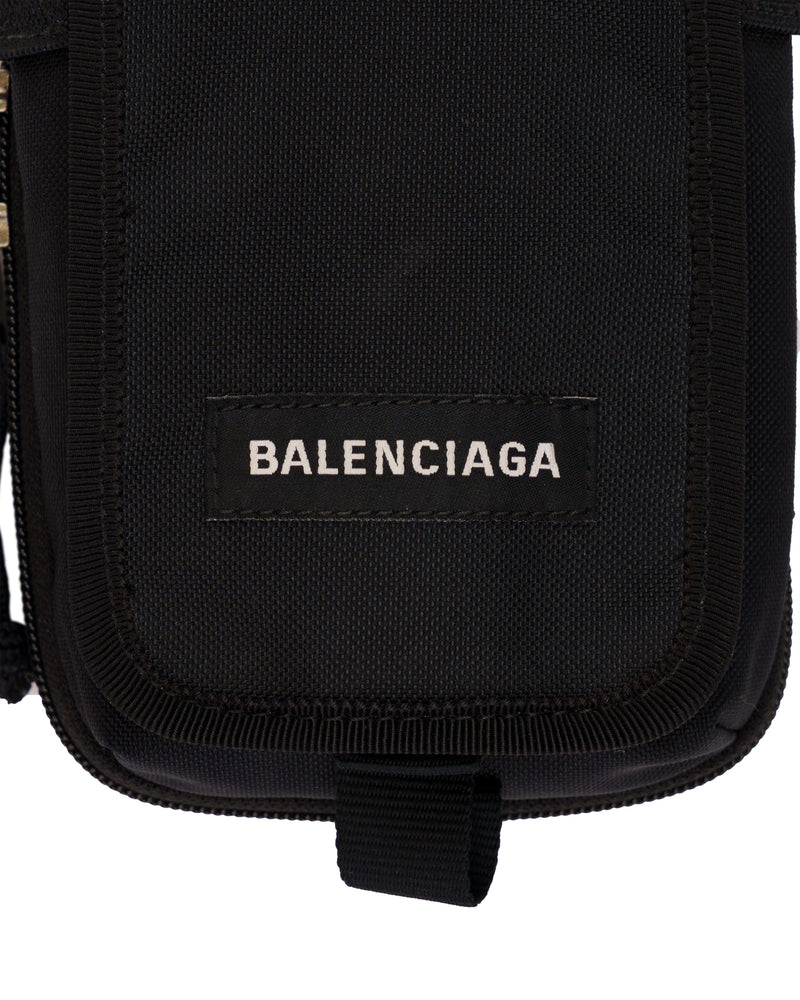 Balenciaga Explorer logo crossbody pouch bag thumbnail