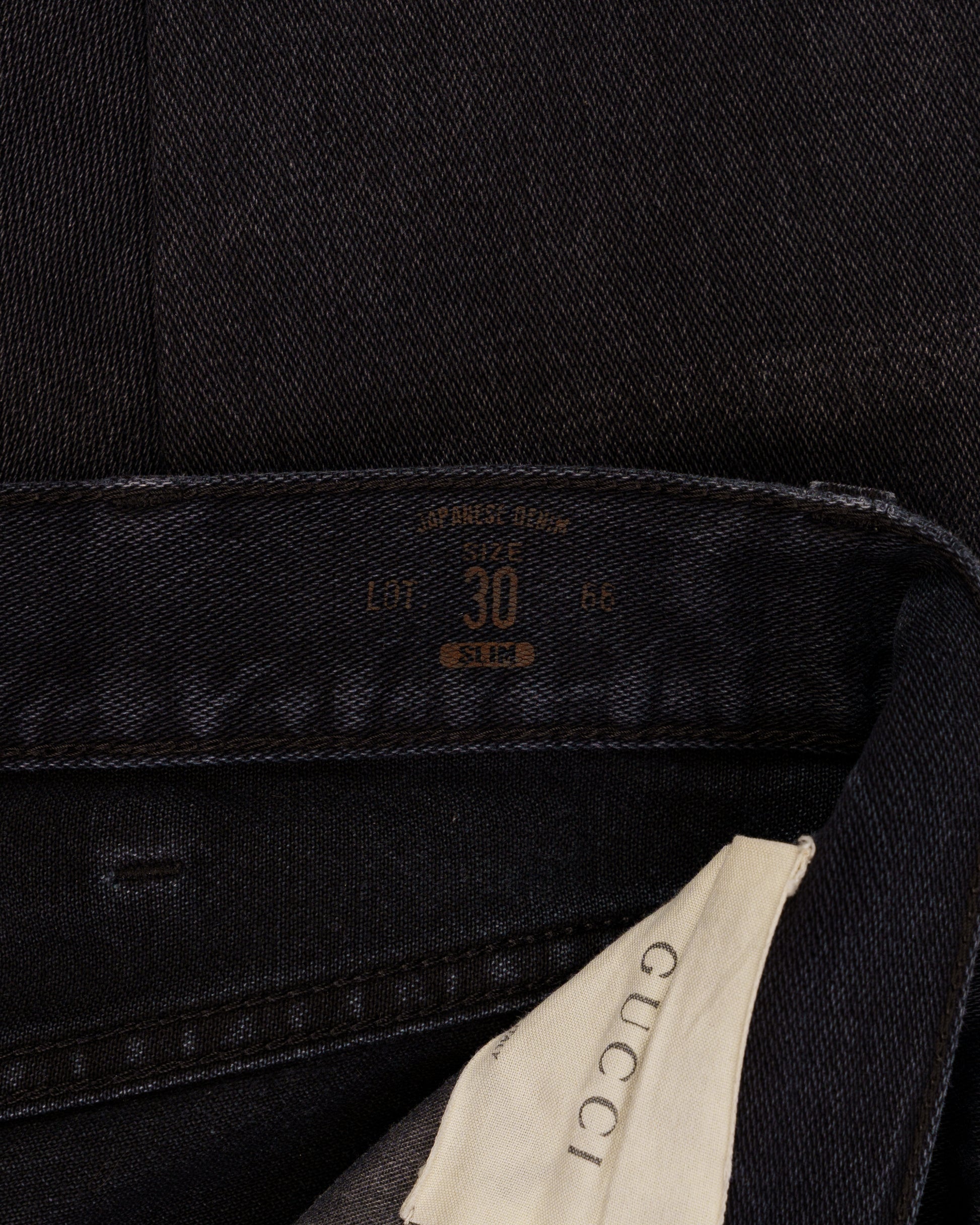 Gucci Lot. 66 washed grey skinny denim pants Gucci