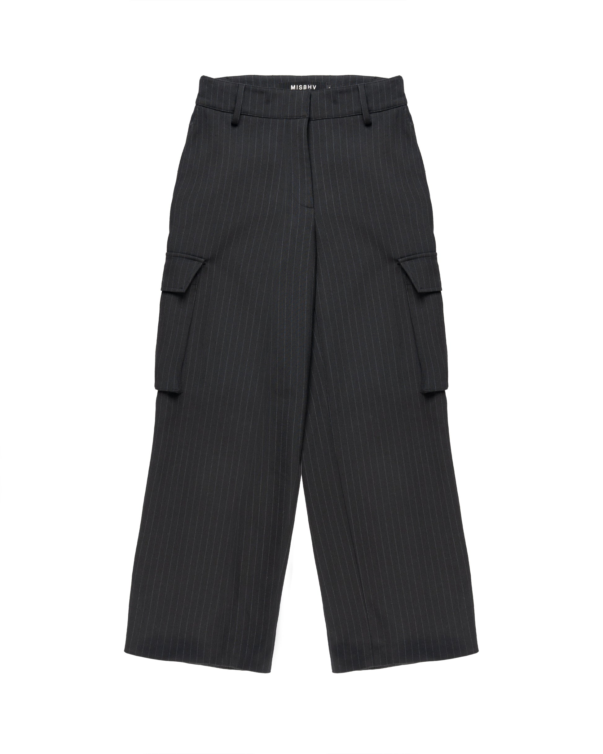 MISBHV grey striped cargo pants MISBHV