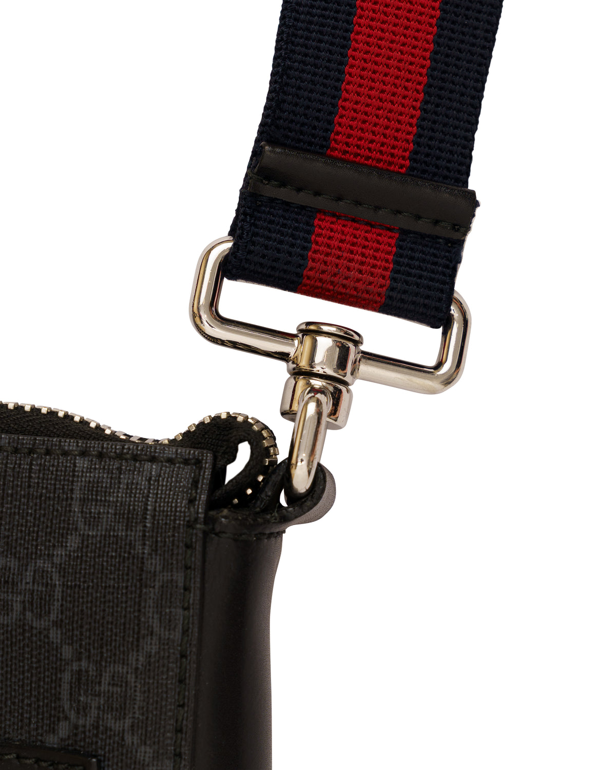 Gucci Techno Messenger canvas flap shoulder bag