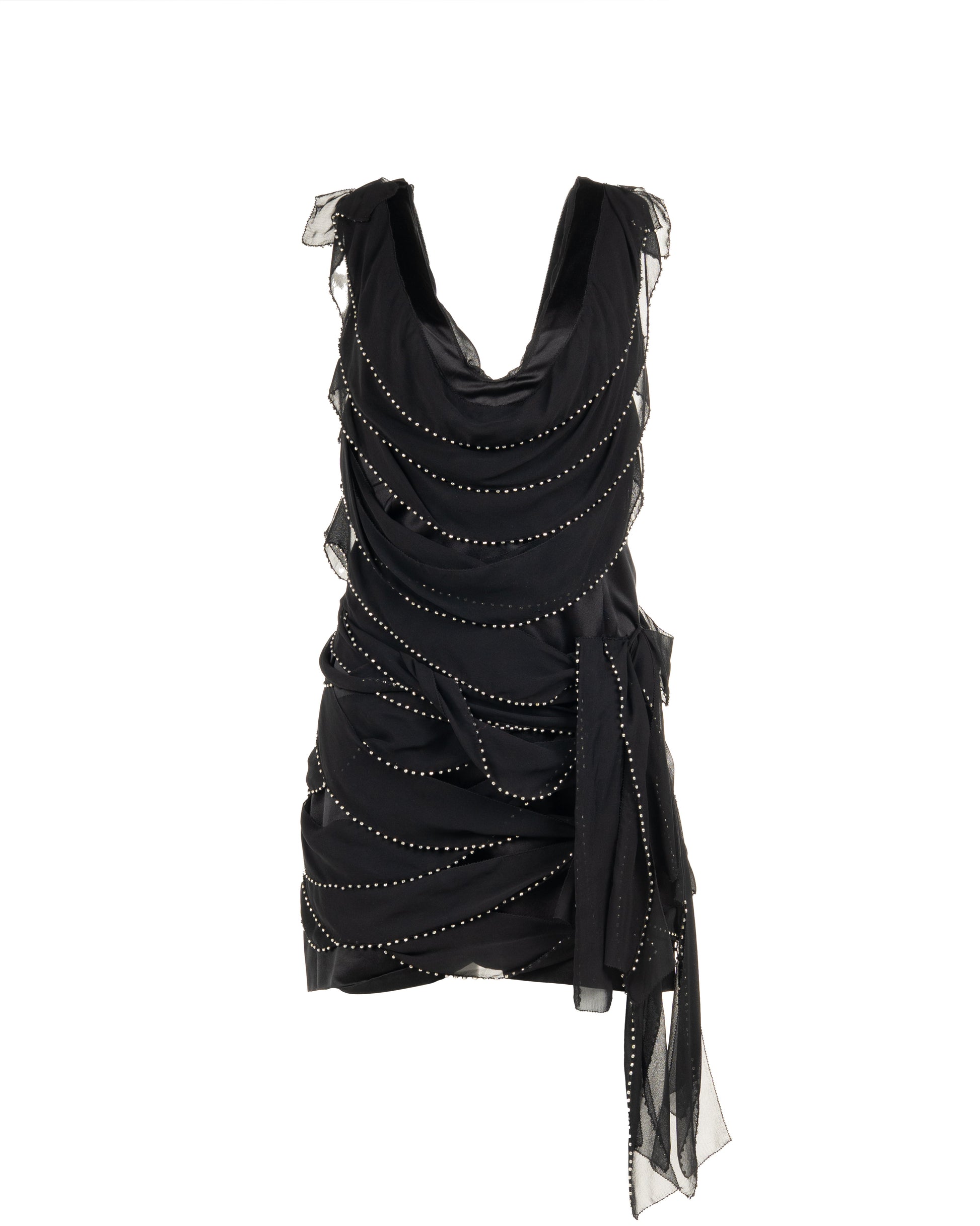 Marc Jacobs crystal-embellished silk mini dress Marc