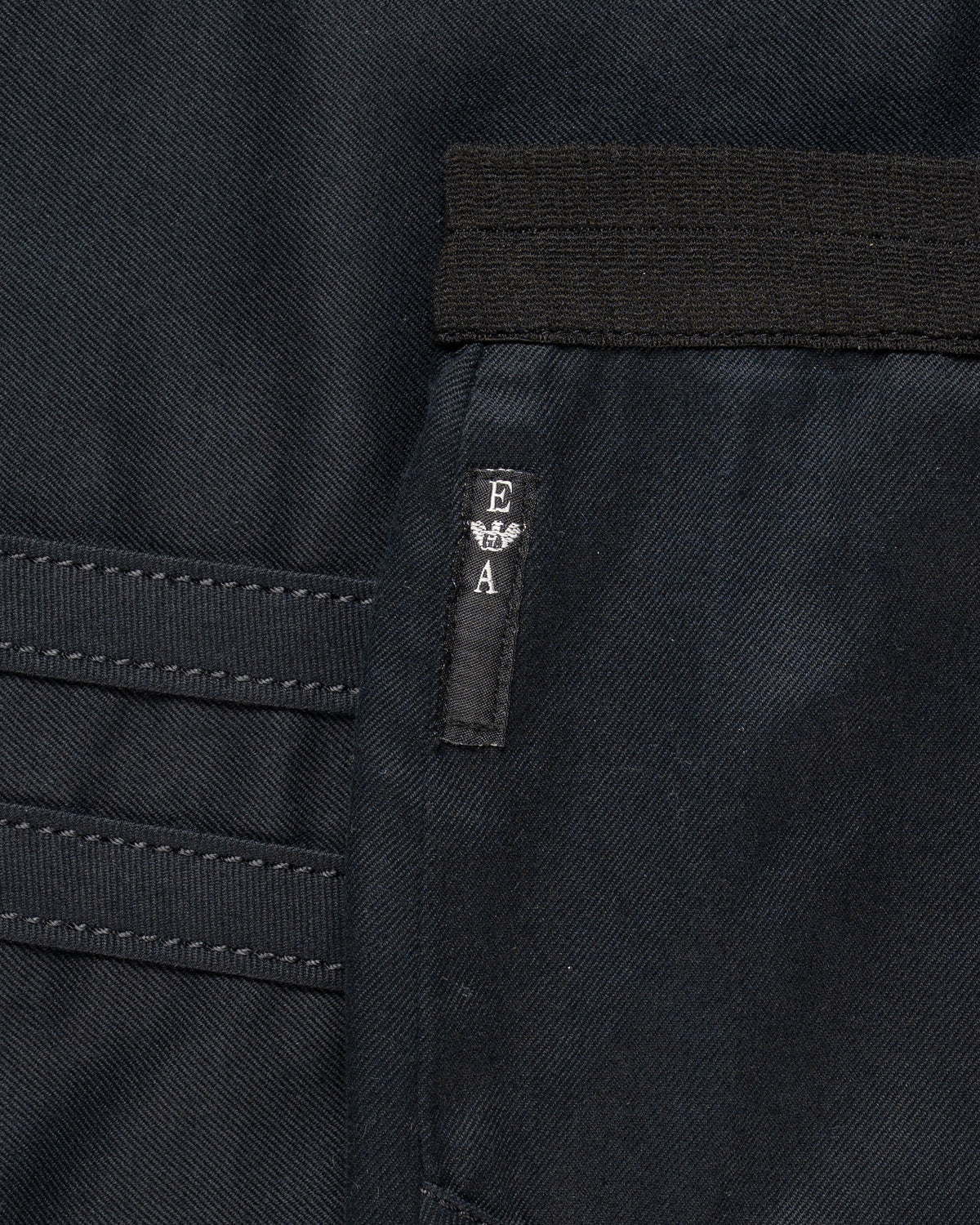 Armani Jeans tailored black skirt