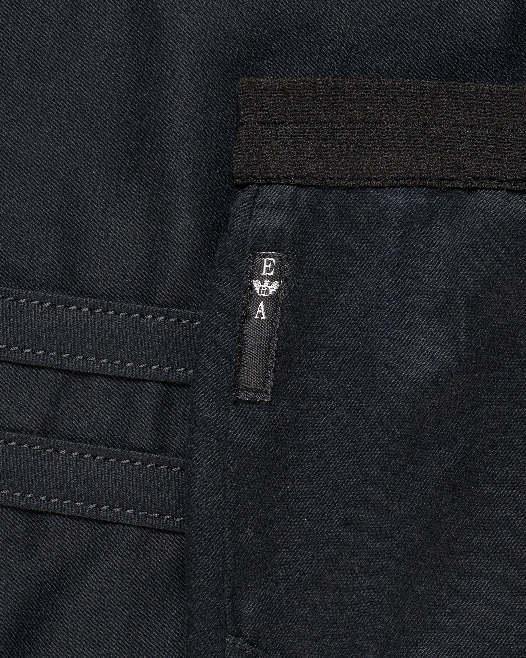 Armani Jeans tailored black skirt