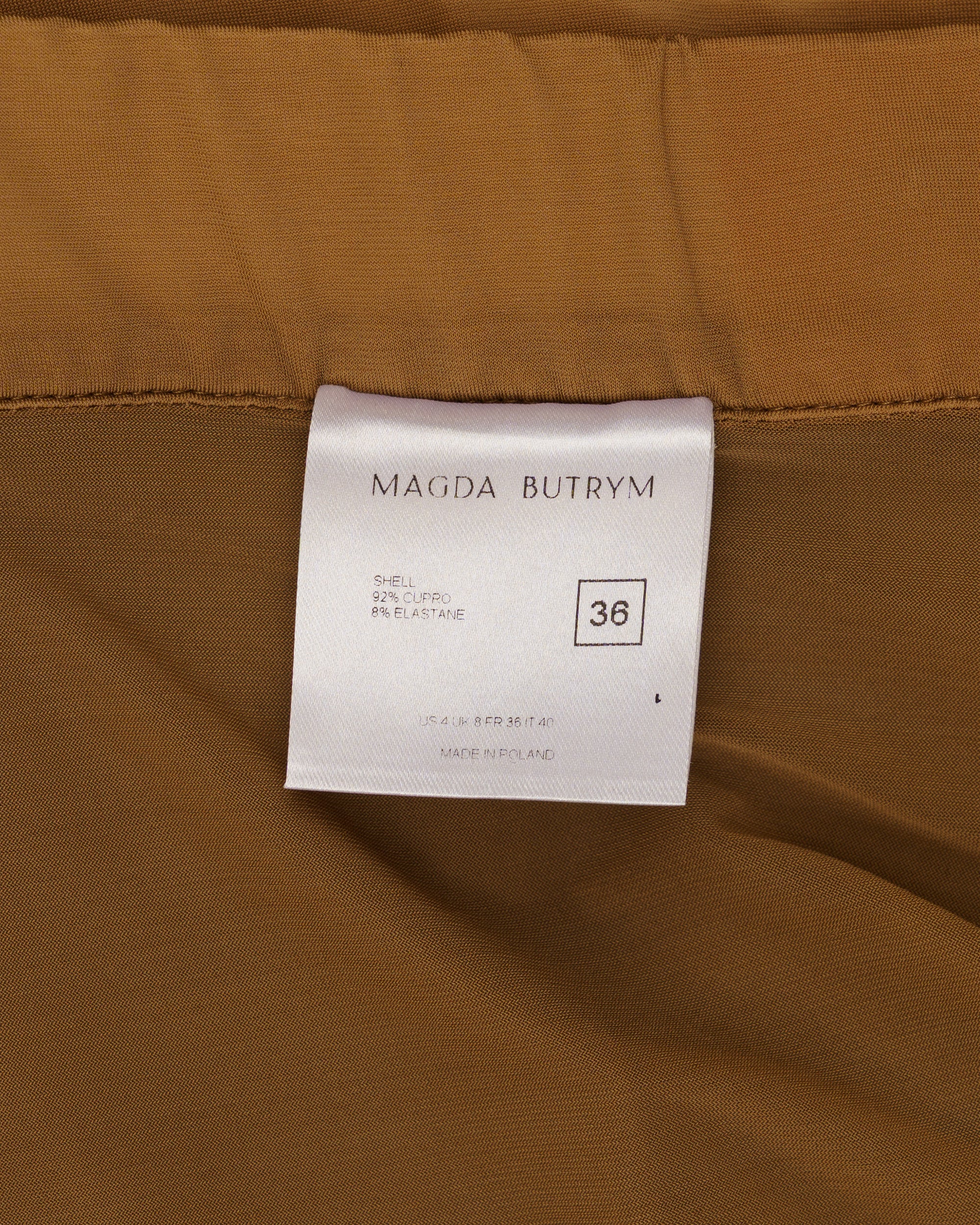 Magda Butrym Low-Rise Capri Pants