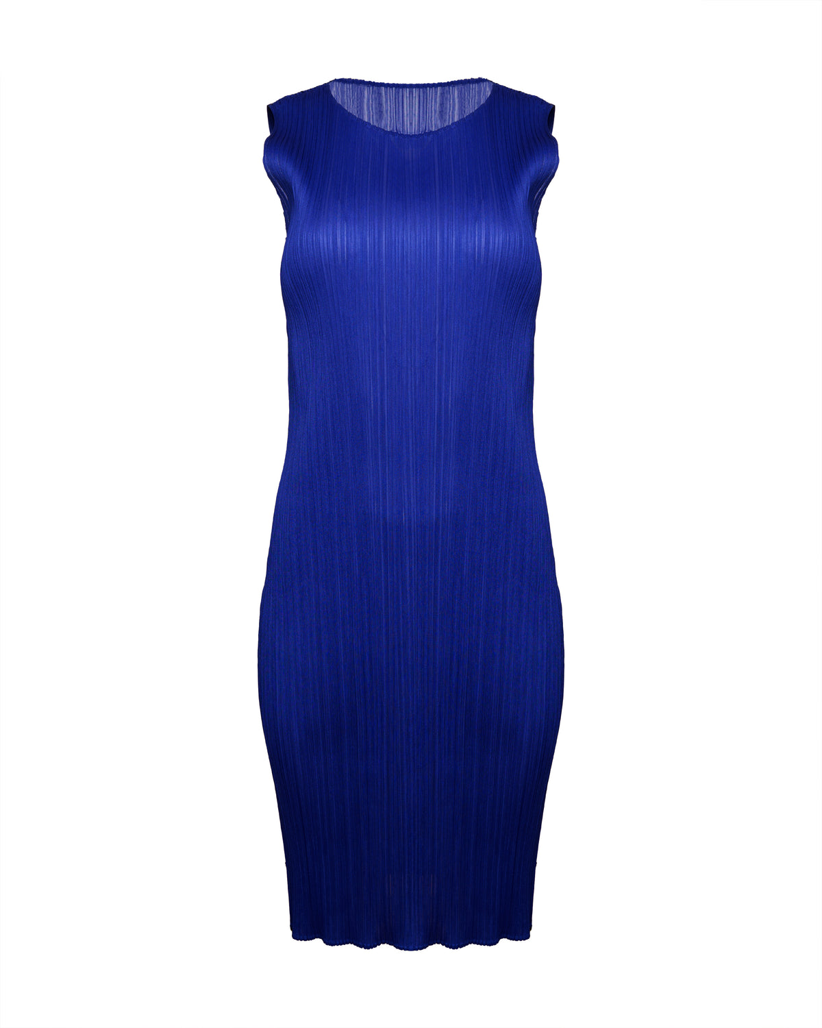Issey Miyake Pleats Please MC July blue dress