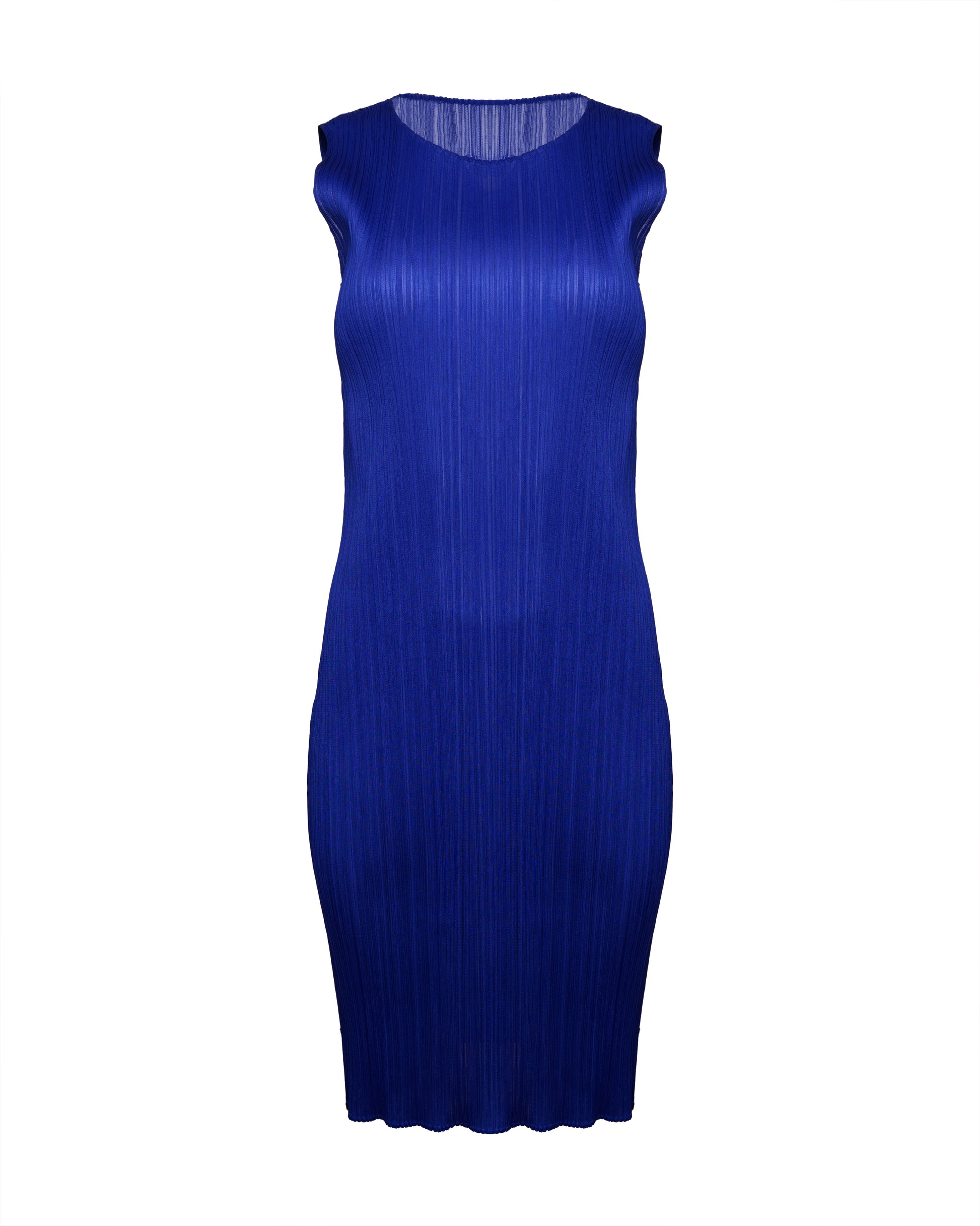 Issey Miyake Pleats Please MC July blue dress Issey Miyake