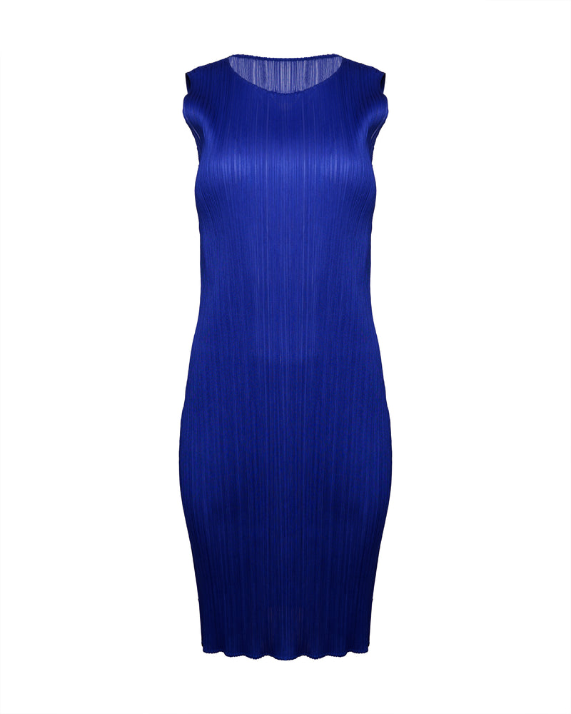 Issey Miyake Pleats Please MC July blue dress thumbnail