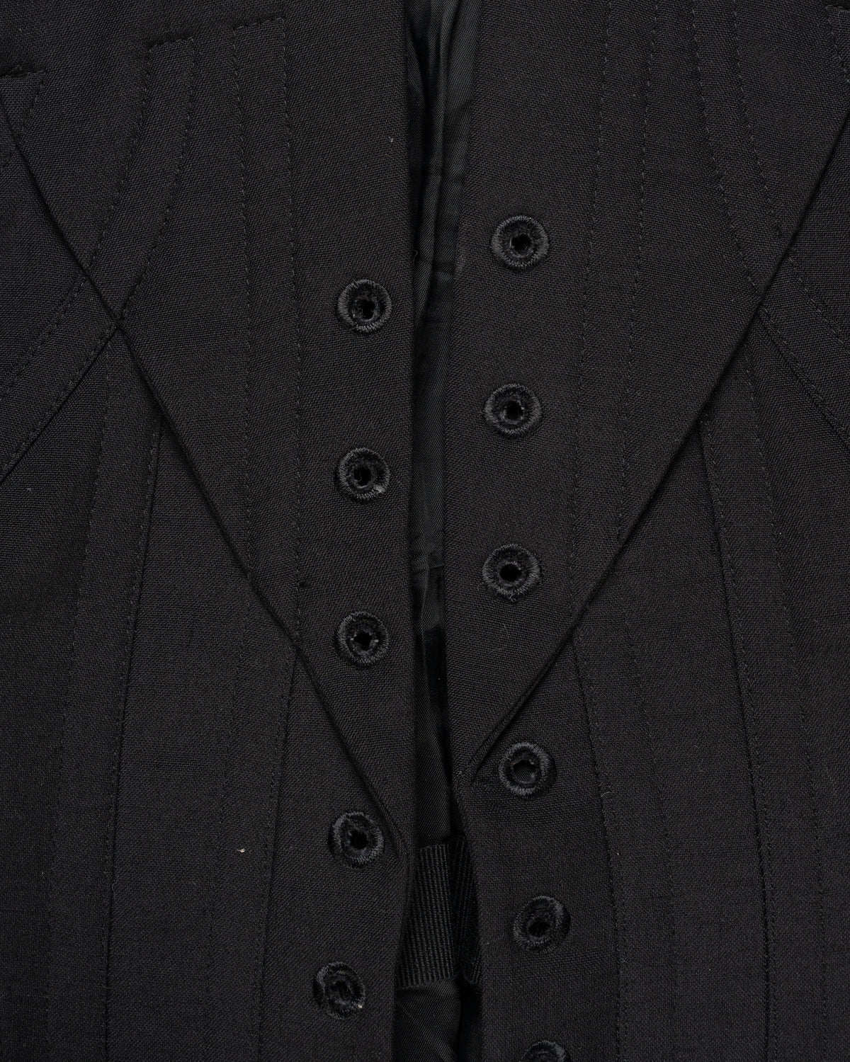 Alexander McQueen "Dance of the Twisted Bull" lace corset blazer jacket - 40