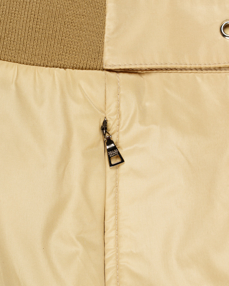 Prada Sport beige nylon belted skirt - 38 thumbnail