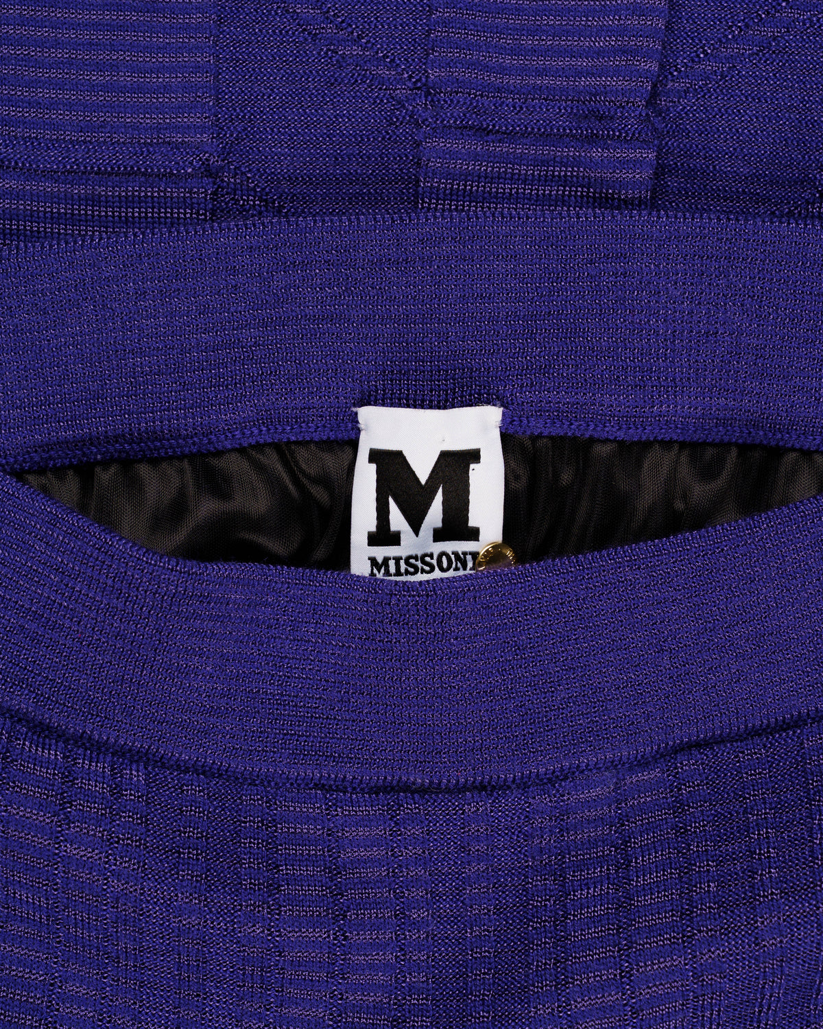 Missoni purple knitted skirt - 40
