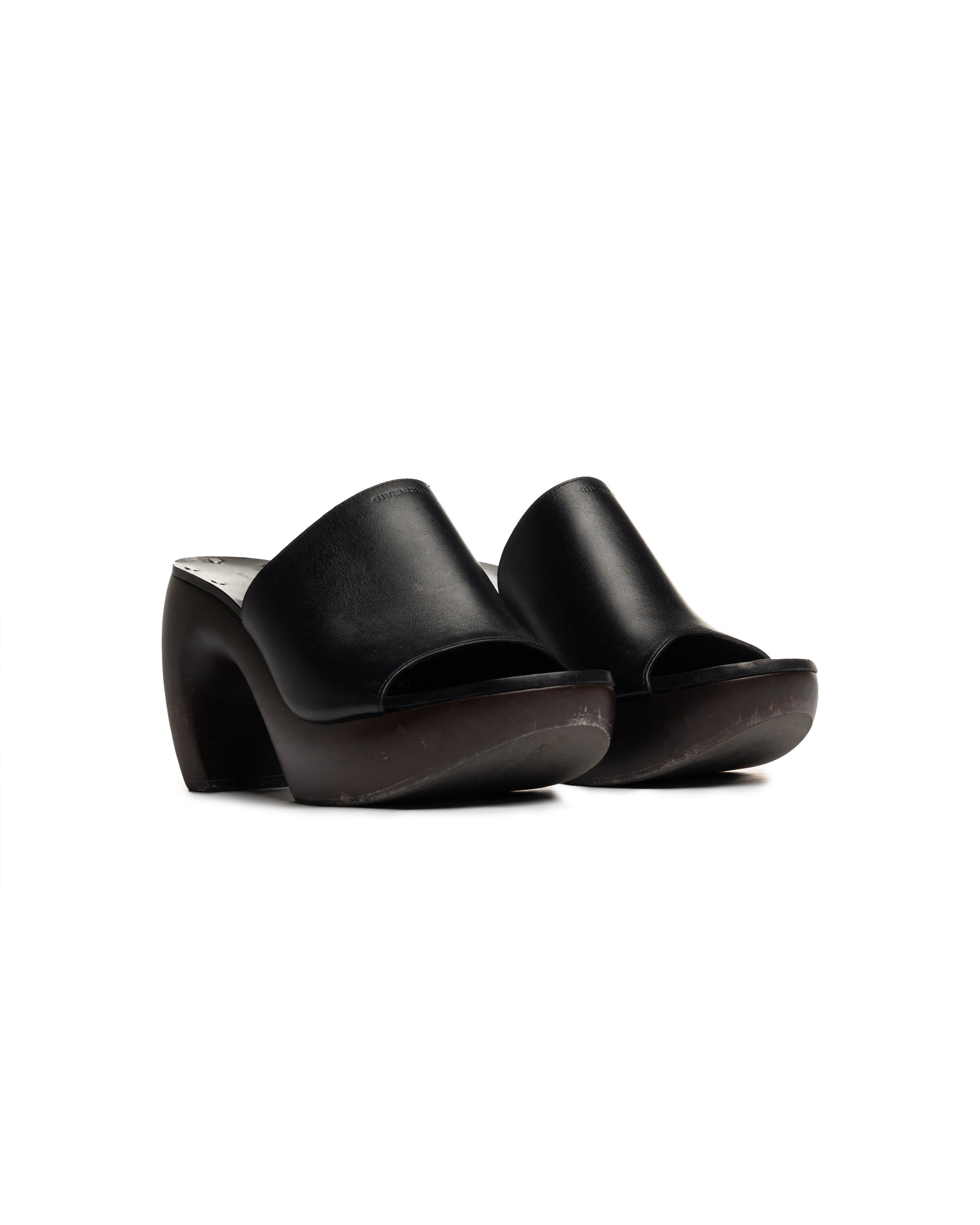 Givenchy G Clog leather mules - 39